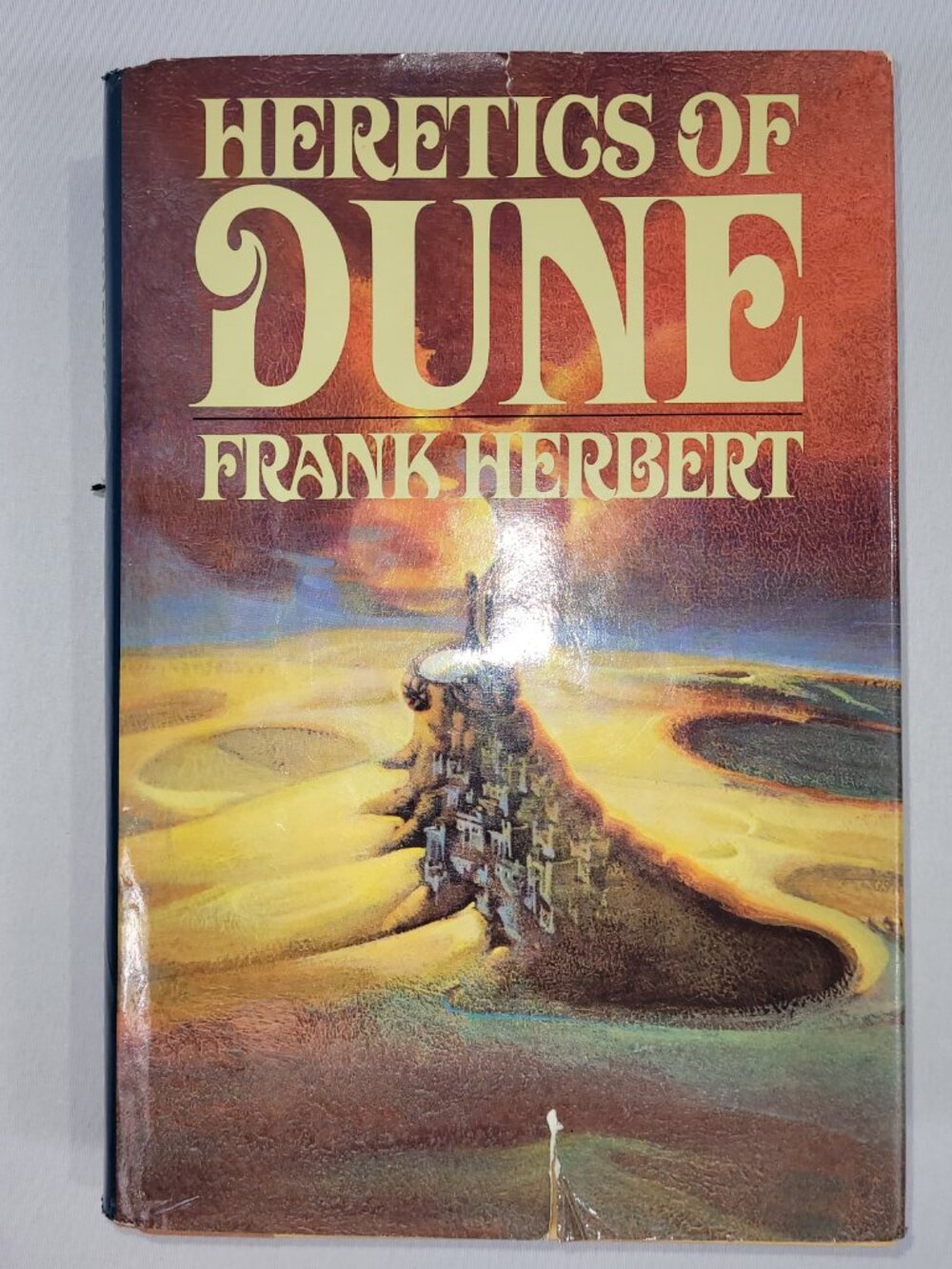Frank Herbert Heretics of Dune 1984 Hardcover Book Putnam Edition Hardback
